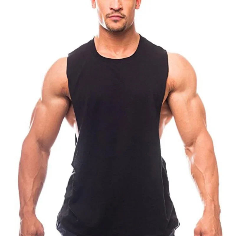 Men's "Just Gym" Sleeveless Workout Shirt