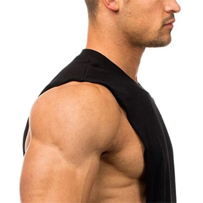 Men's "Just Gym" Sleeveless Workout Shirt